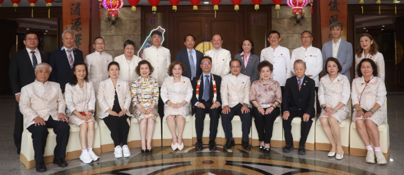 2025/07/30 中華民國駐泰代表處新任大使 藍夏禮 閣下 蒞臨 泰國台灣會舘 訪視指導