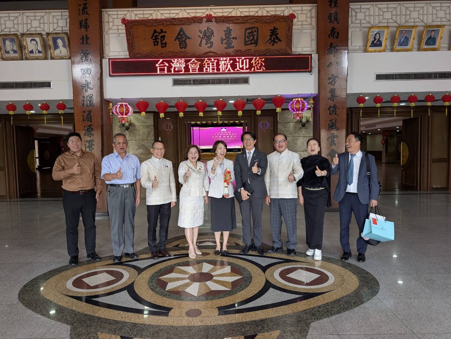 台灣會舘非常榮幸於昨日(11/25)迎來中華民國僑委會李妍慧副委員長訪視